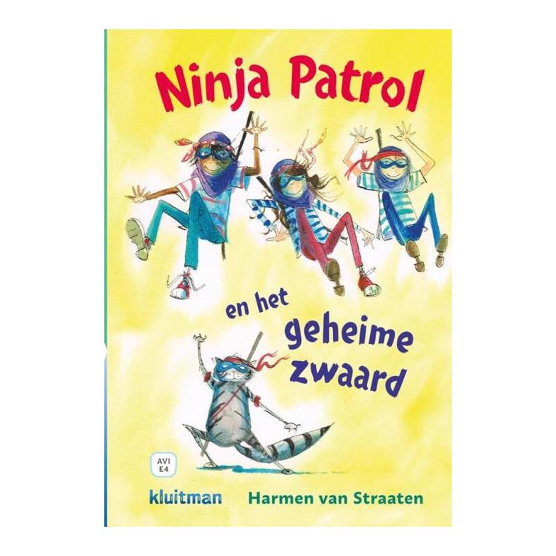 Uitgeverij kluitman ninja patrouille en het geheime zwaard avi-e4