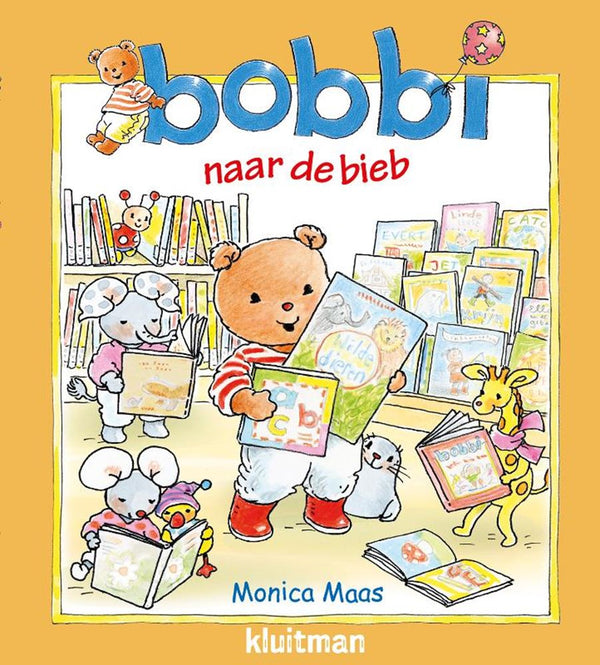 Kluitman bobbi naar de bieb