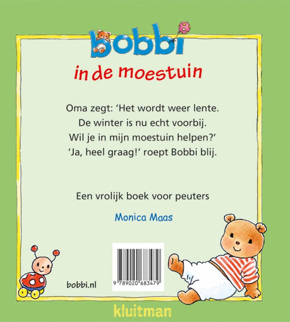 Kluitman bobbi - bobbi in de moestuin