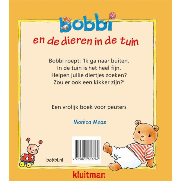 Kluitman bobbi en de dieren in de tuin