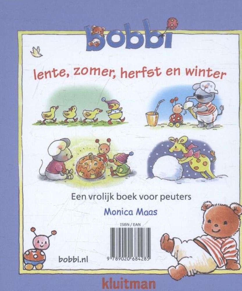 Bobbi: lente, zomer, herfst, winter. 2+