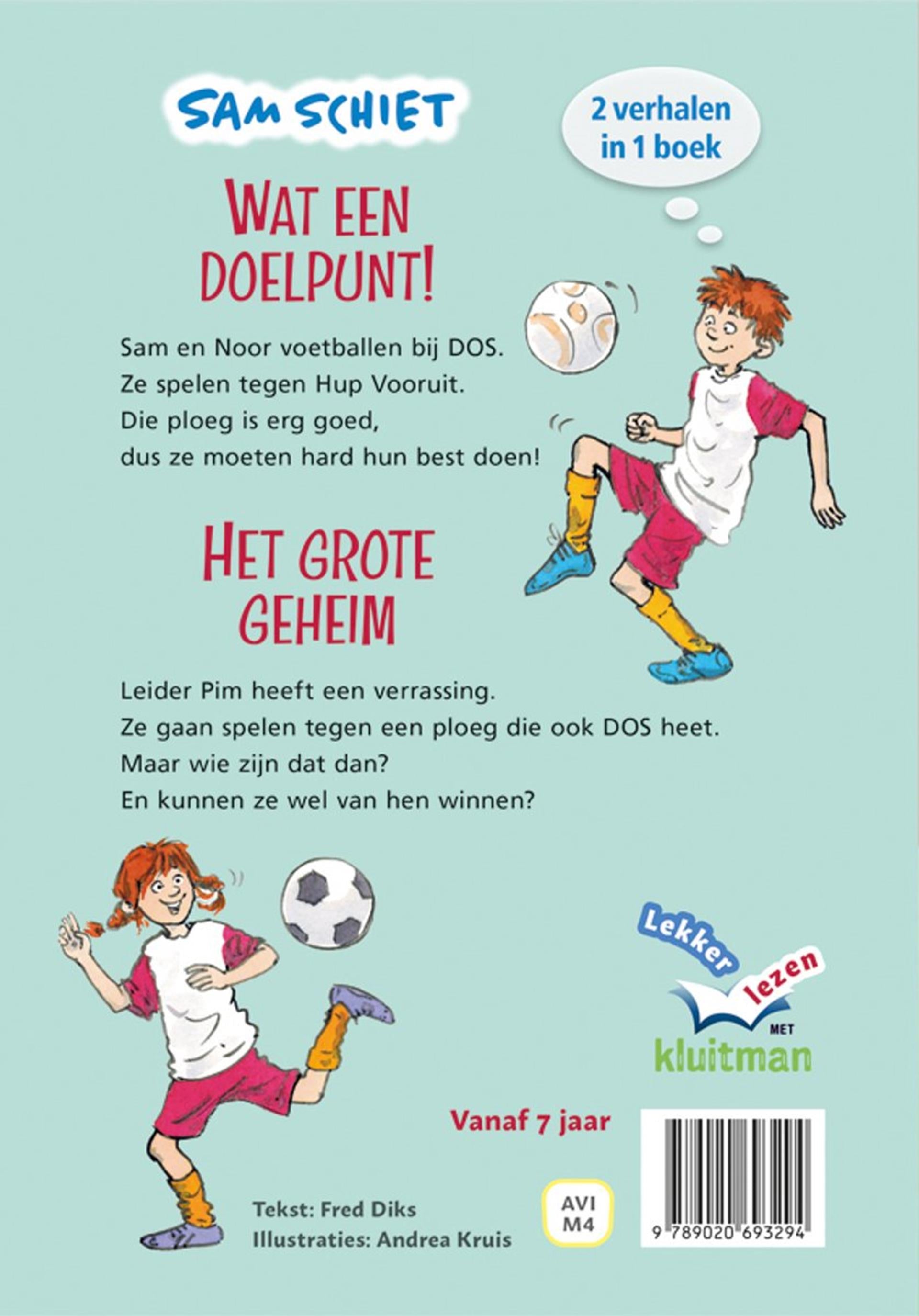 Kluitman sam schiet. wat een doelpunt het grote geheim - avi m4