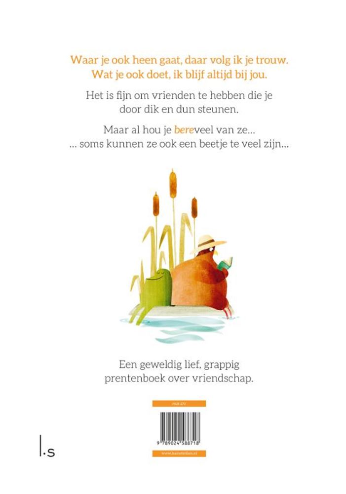 Ik blijf altijd bij jou. kartonboek. 3+