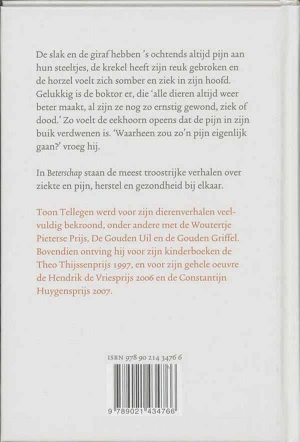 Toon tellegen: beterschap. cadeauboekje.