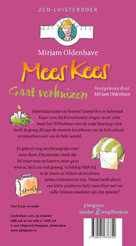 Lb: mees kees gaat verhuizen (2cd). 8+