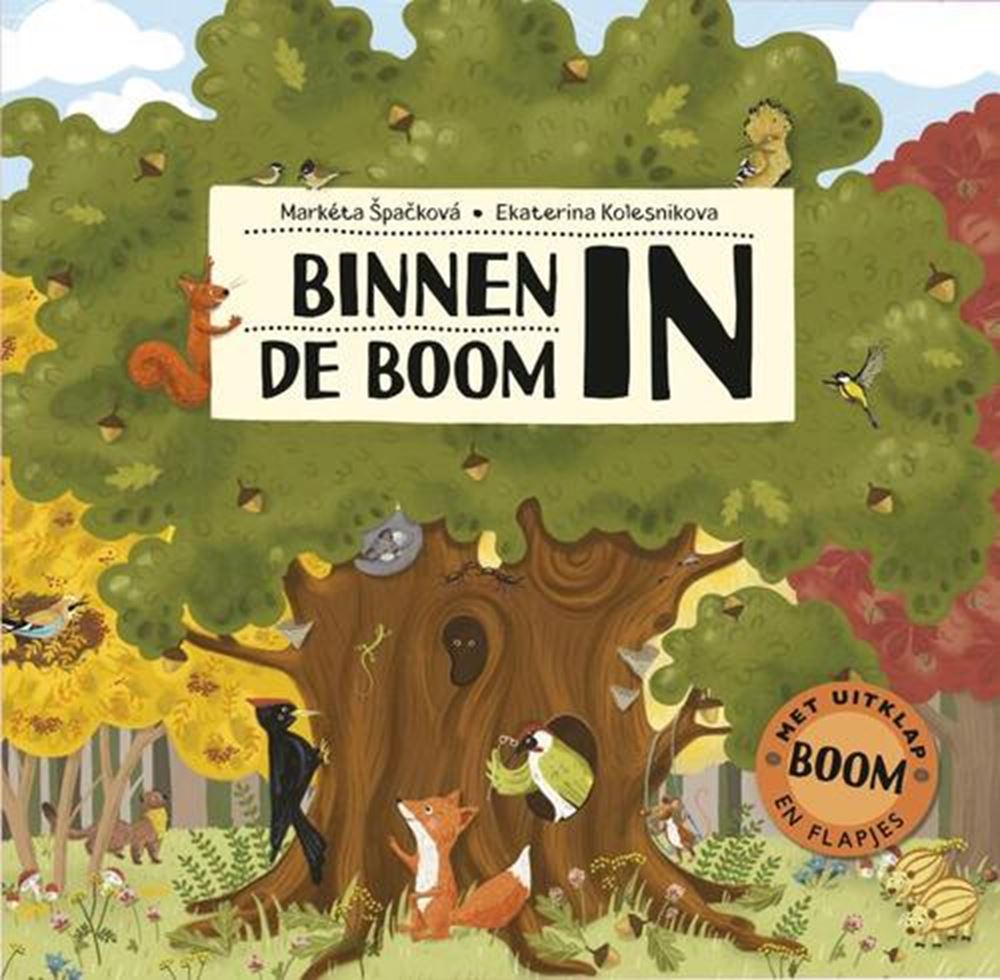 Boek specials nederland bv uitklap- en flapjesboek binnen in de boom
