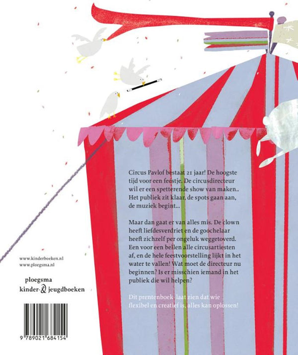 Circus pavlof. prentenboek. 4+