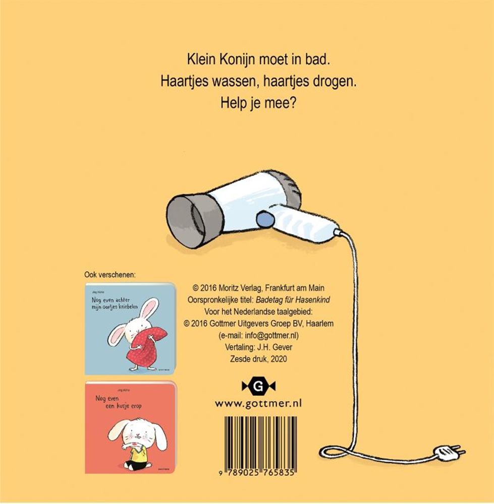 Gottmer uitgevers groep nog even mijn haartjes wassen (karton)