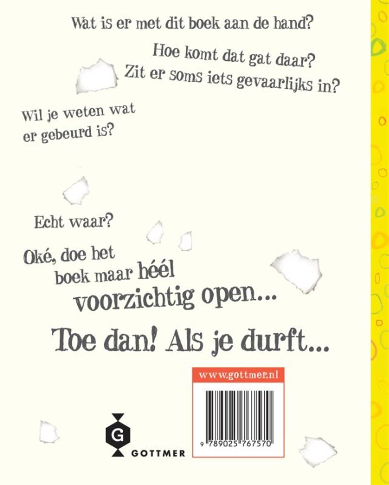 Gottmer uitgevers groep pas op. dit boek bijt (karton). 3+