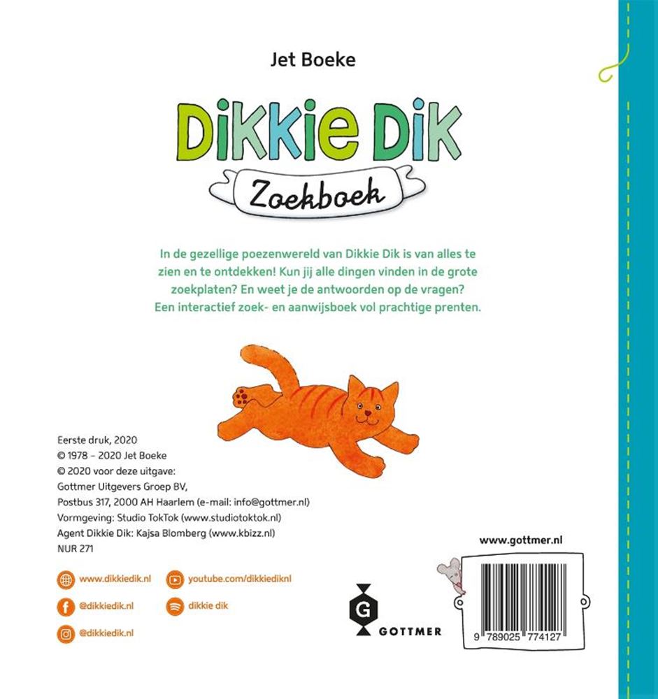 Gottmer uitgevers groep zoekboek: dikkie dik. 2+