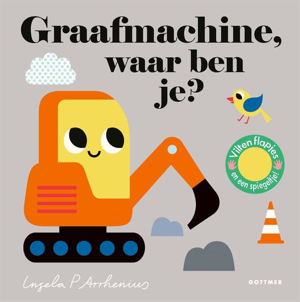 Graafmachine, waar ben je (karton). 2+