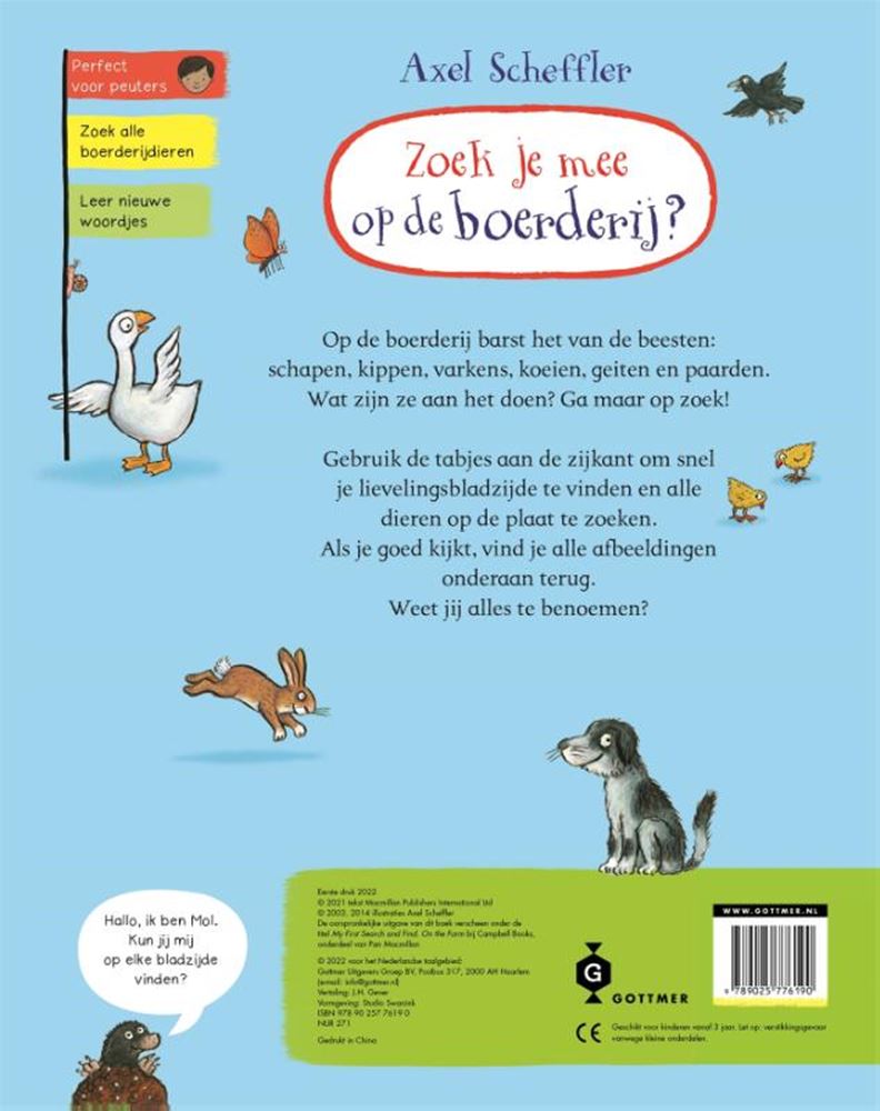 Gottmer uitgevers groep zoek je mee op de boerderij? 2+