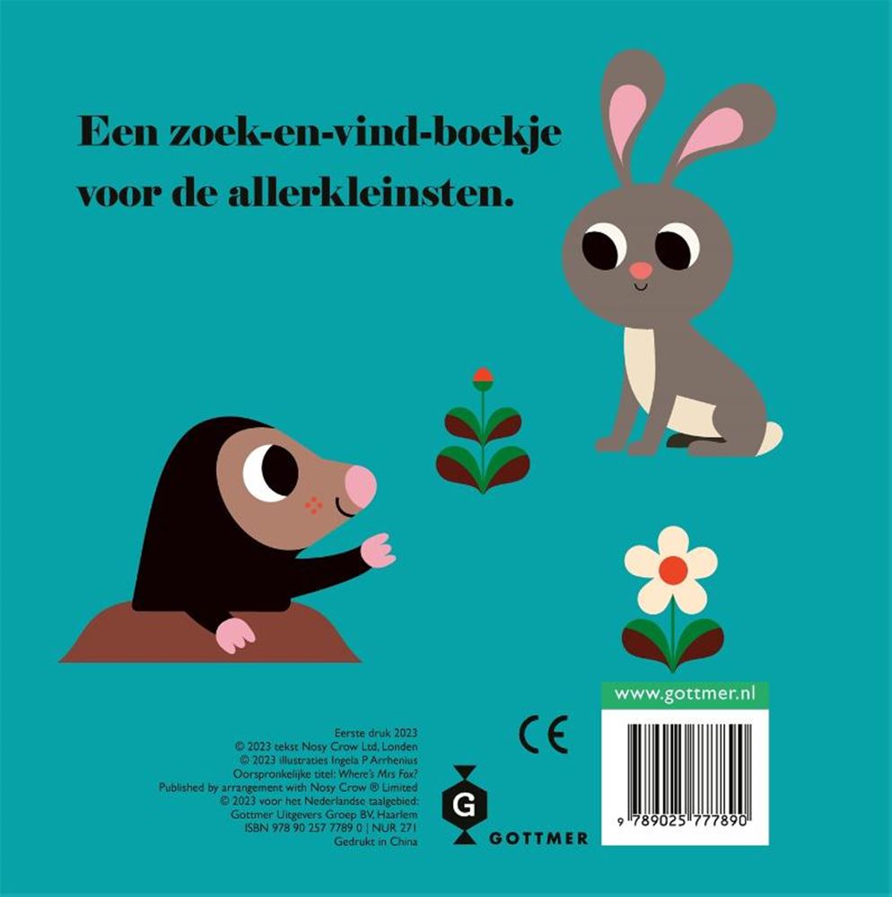 Flapjesboek: vos, waar ben je? 2+