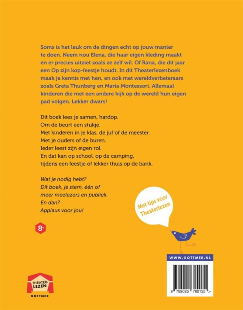 Lekker dwars. verhalenboek. 9+