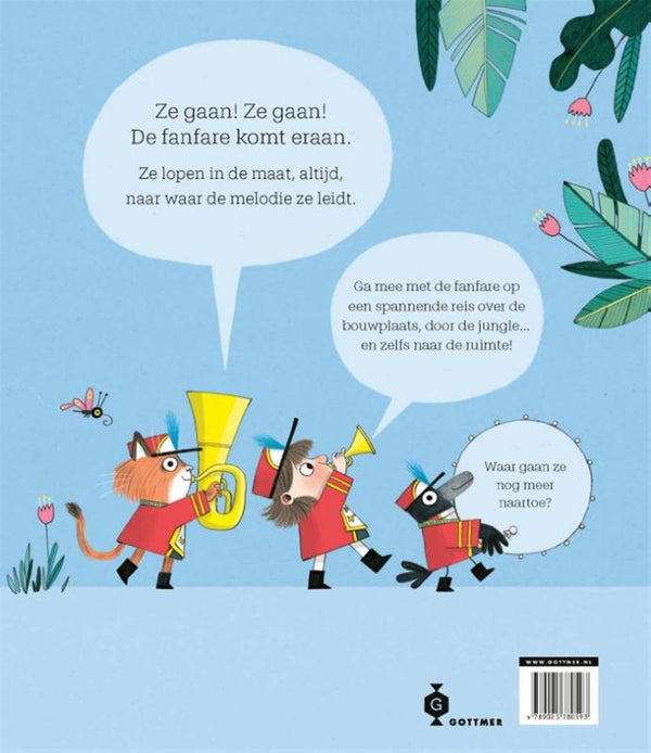 Prentenboek: daar komt de fanfare 3+