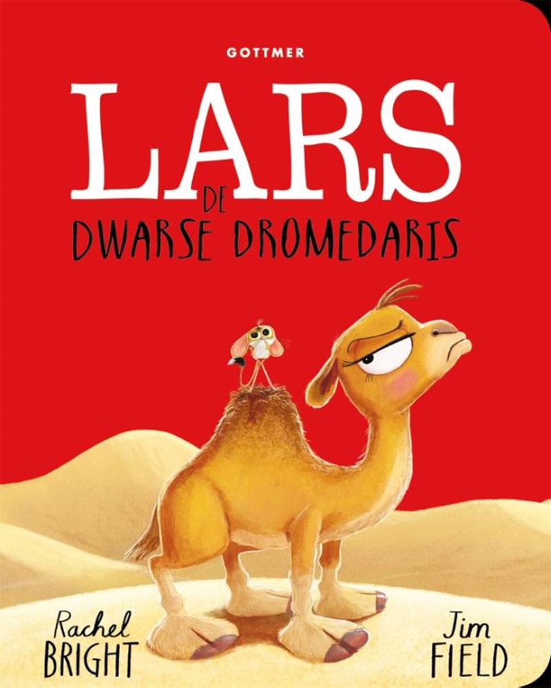 Lars de dwarse dromedaris. kartonboek.
