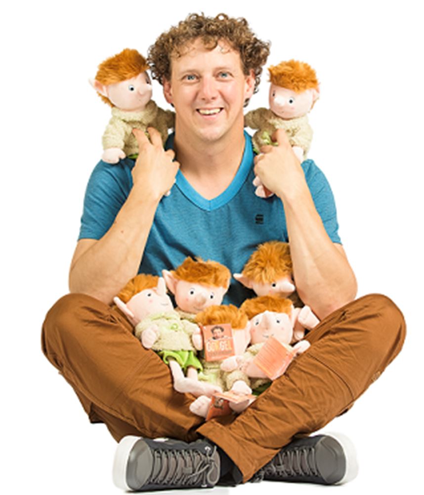 De gorgels: bobba knuffel 20cm