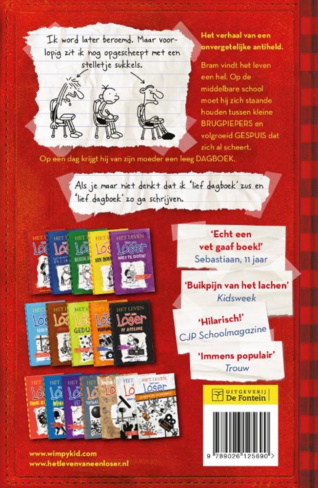 Het leven van een verliezer 1 - kinderboek