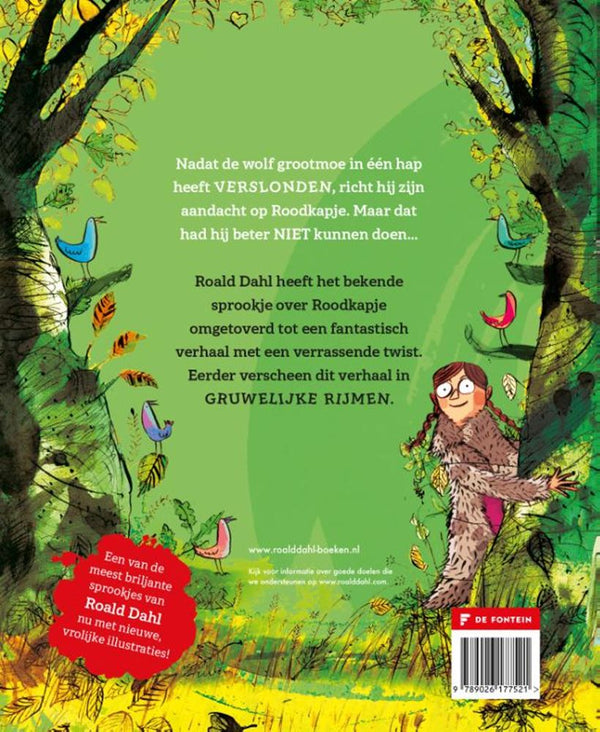 Roald dahl: roodkapje en de wolf 3+