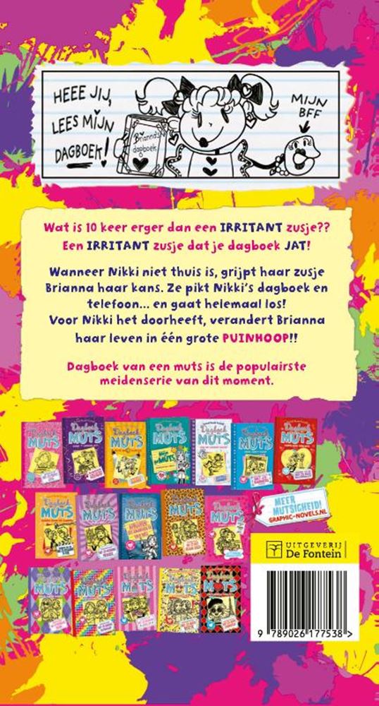Boekdagboek van een muts deel 16 - zussenstrijd!