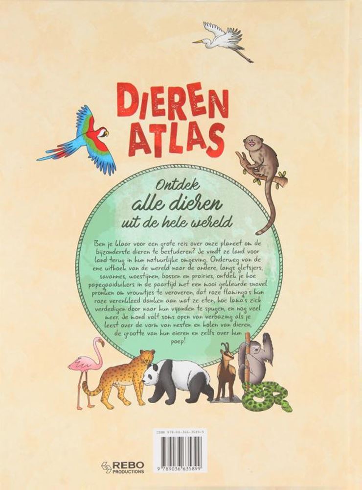 Rebo uitgevers dierenatlas