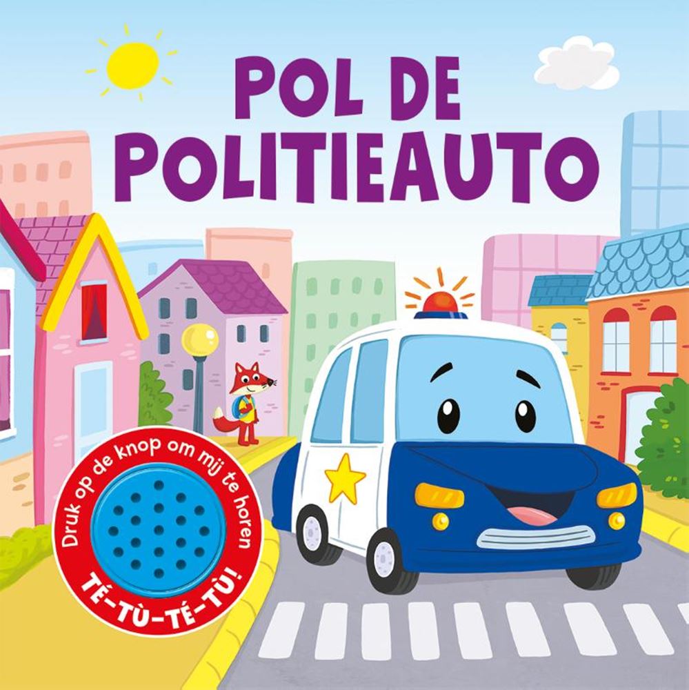 Geluidenboek: pol de politieauto. 2+