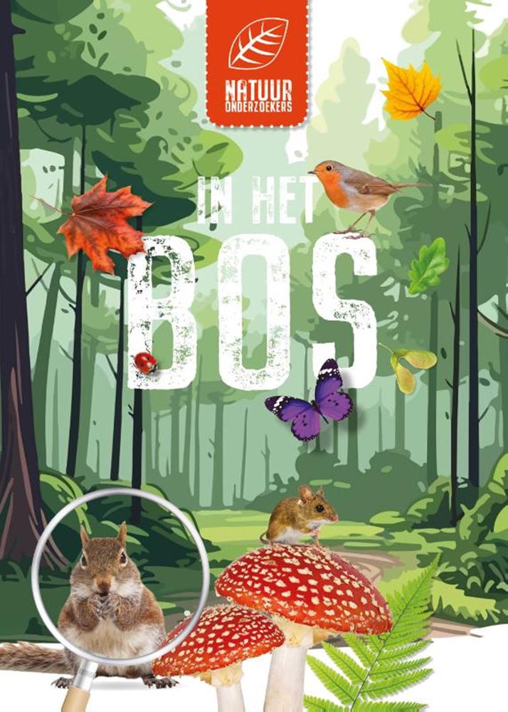 Rebo uitgeverij natuuronderzoekers - bos informatieboek