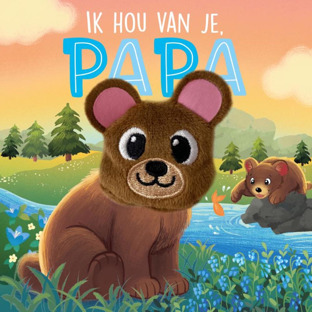 Rebo uitgevers ik hou van je, papa - vingerpopboek