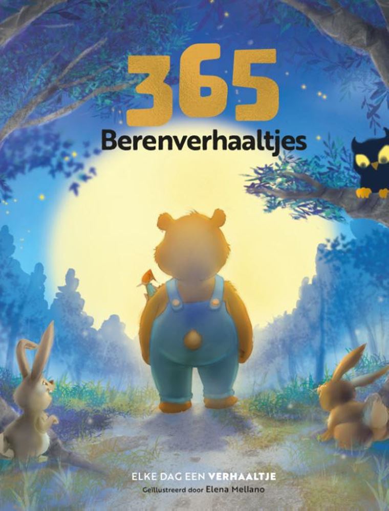 Rebo uitgeverij 365 berenverhaaltjes - bosomslag