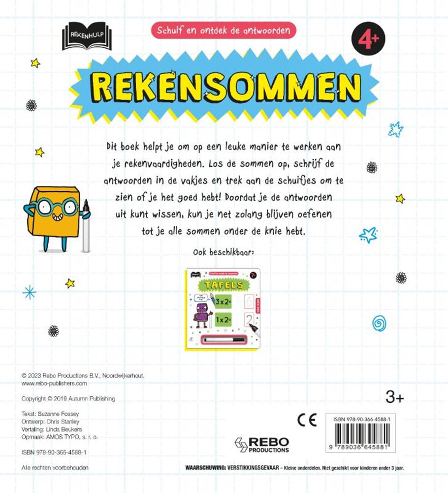 Rebo uitgeverij rekensommen - rekenhulp