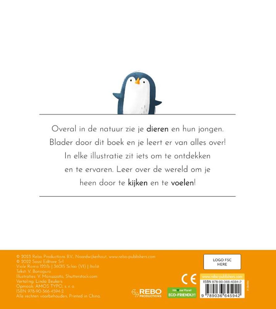 Rebo uitgevers dieren - eerste voelboek