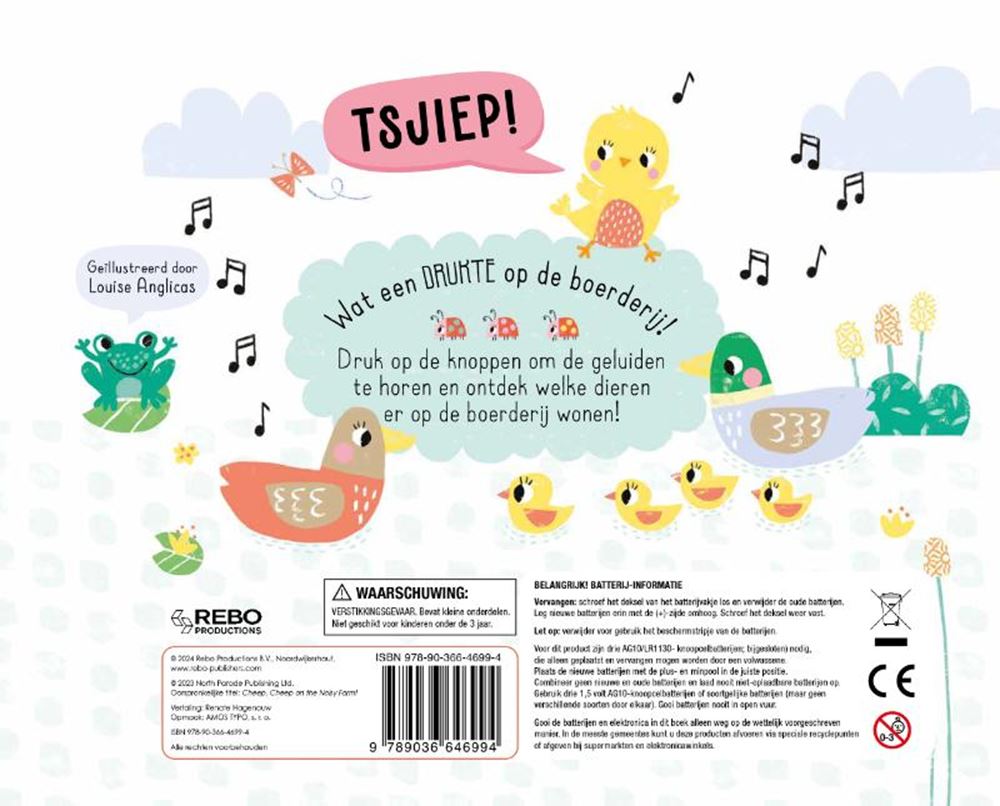Uitgeverij Rebo luister mee op de boerderij