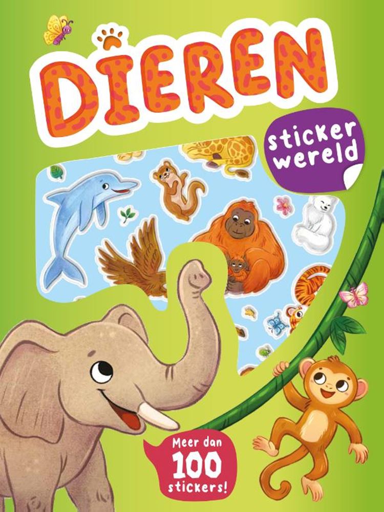 Rebo uitgeverij dieren - stickerplezier