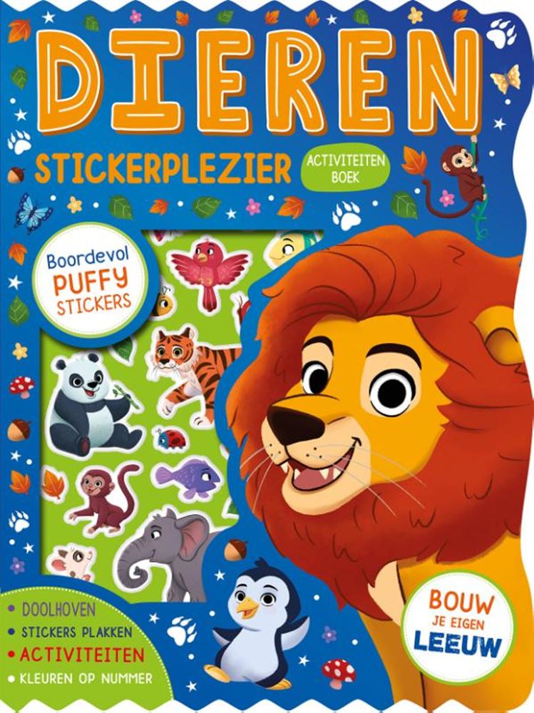 Dieren – stickerplezier activiteitenboek