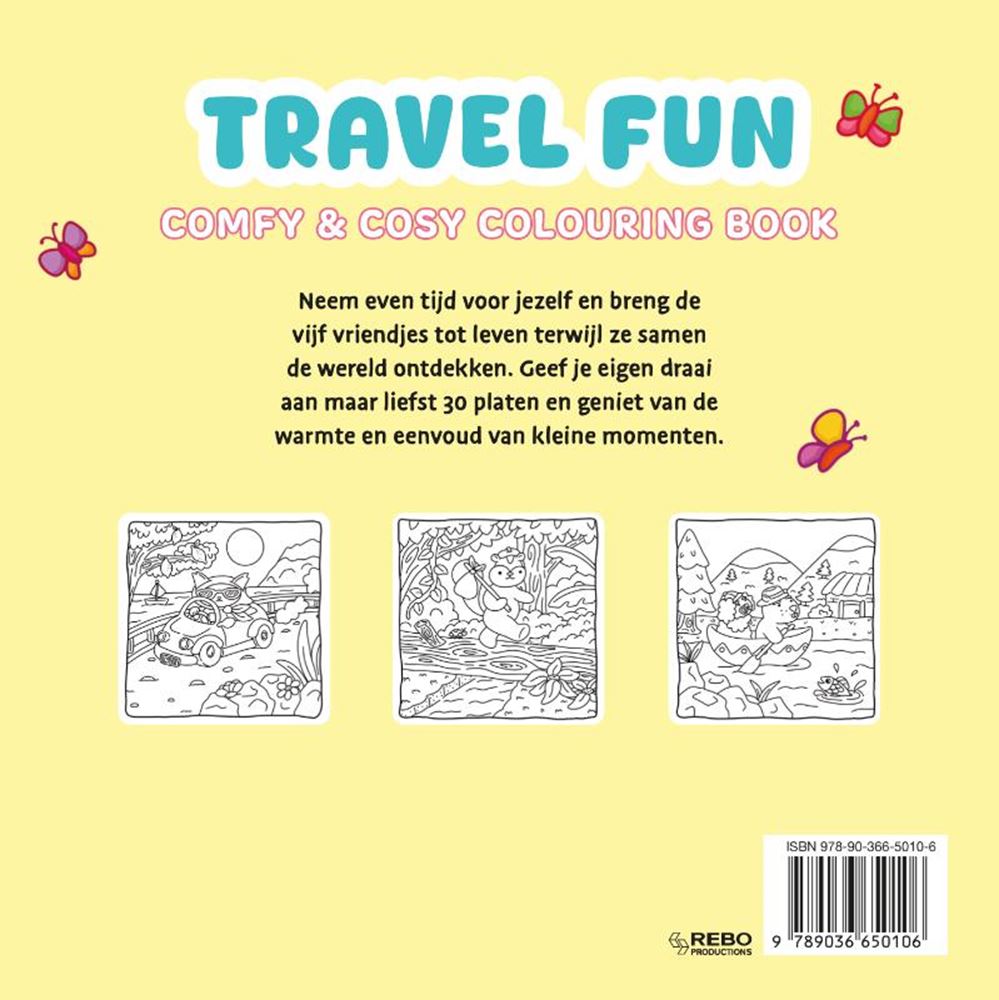 Cozy: travel fun. 64 pag. 24x24 cm. 6+