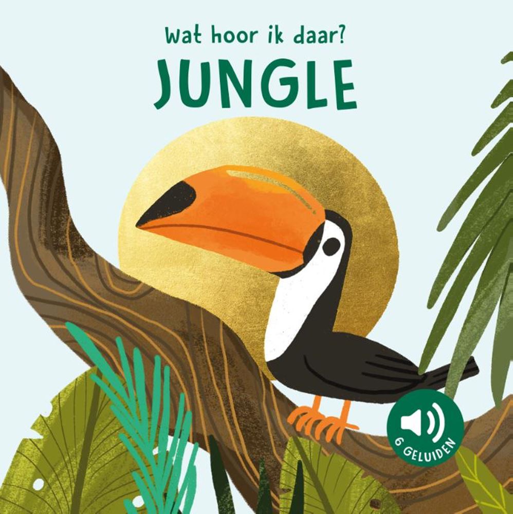 Geluidenboek: jungle. 6 geluiden. 0+