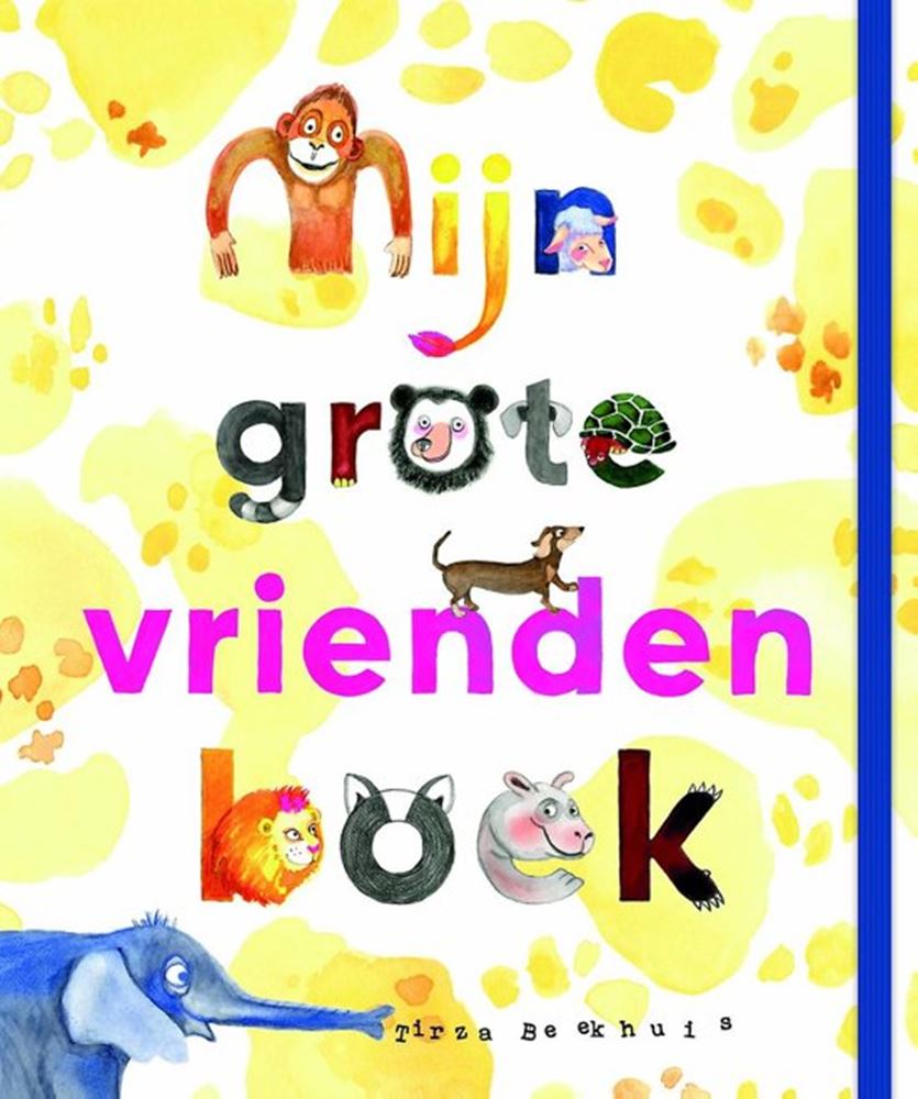 Merkloos sans marque mijn grote vriendenboek. 5+