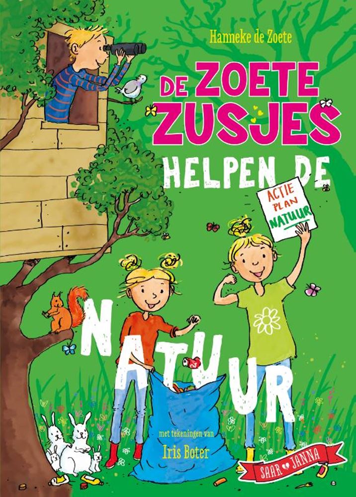 De lieve zusjes helpen de natuur - kinderboek