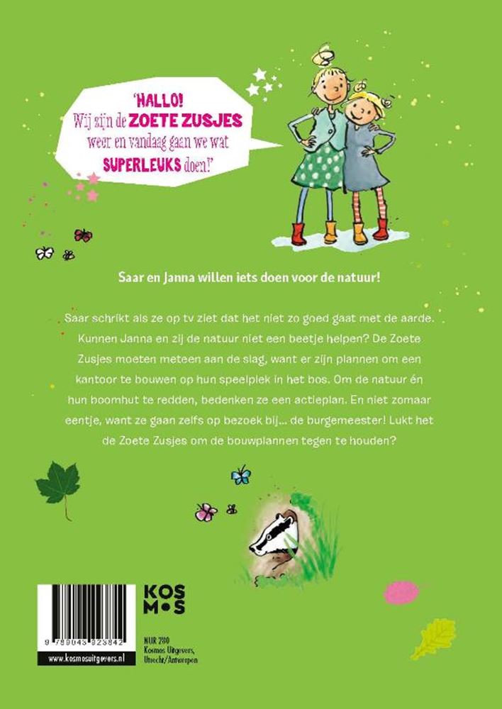 De lieve zusjes helpen de natuur - kinderboek