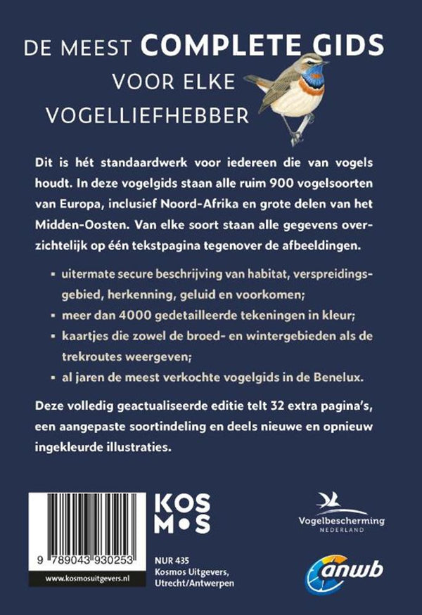 Anwb vogelgids van europa volwassene