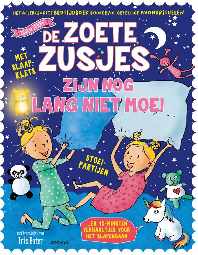 Het lieve zusjesboek zijn nog lang niet moe