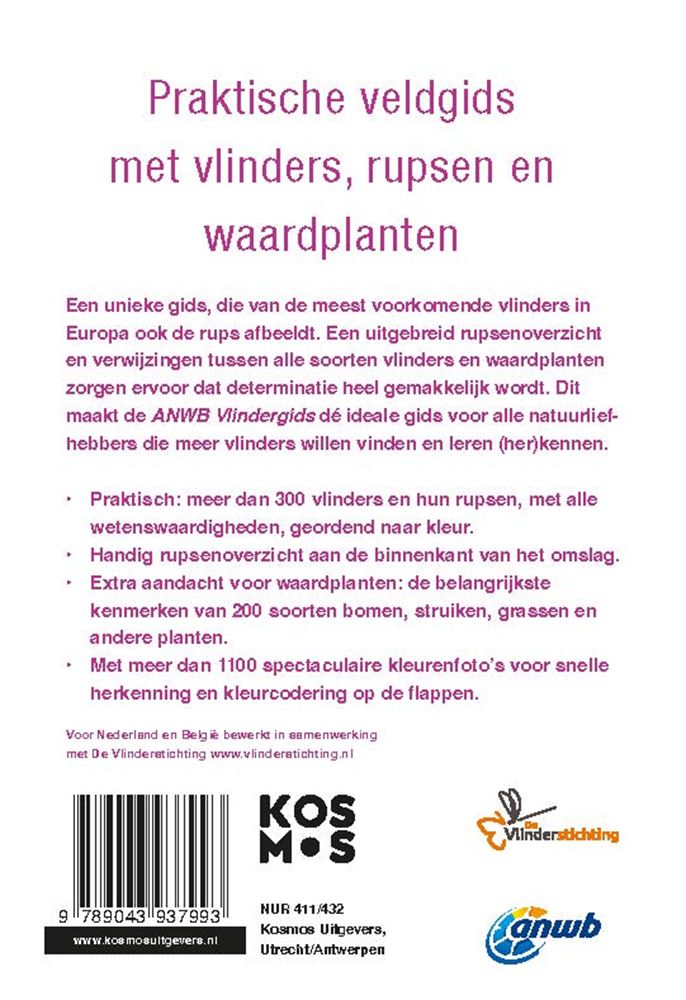 Anwb vlindergids volwassene