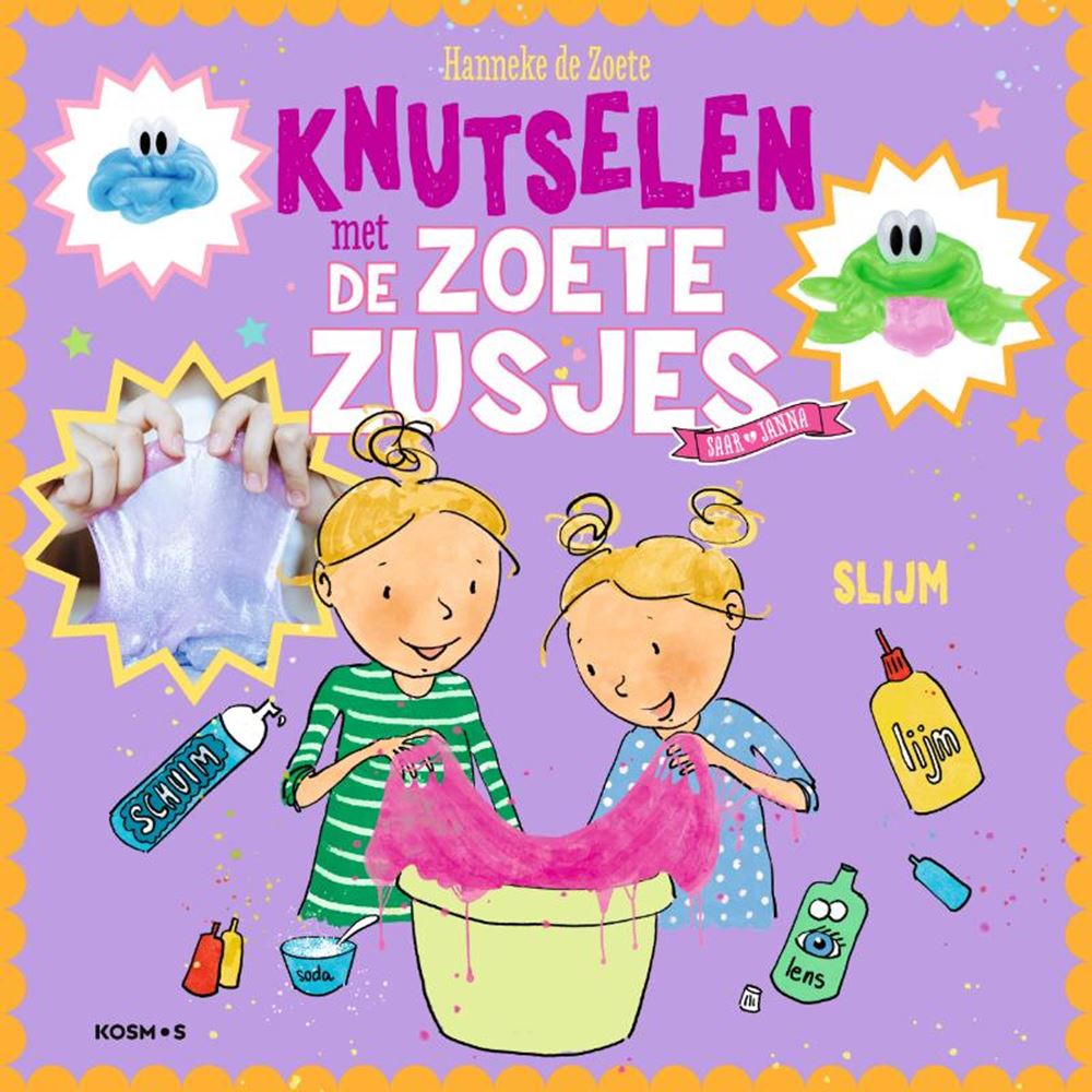 Knutselen met de zoete zusjes - slijm 4+