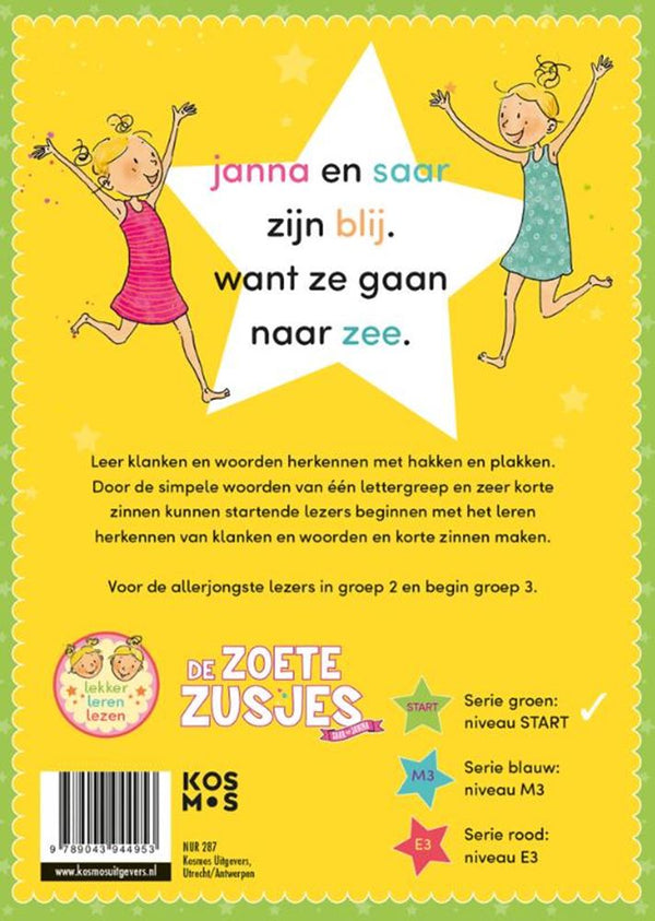 Zoete zusjes: de zon en de zee 4+