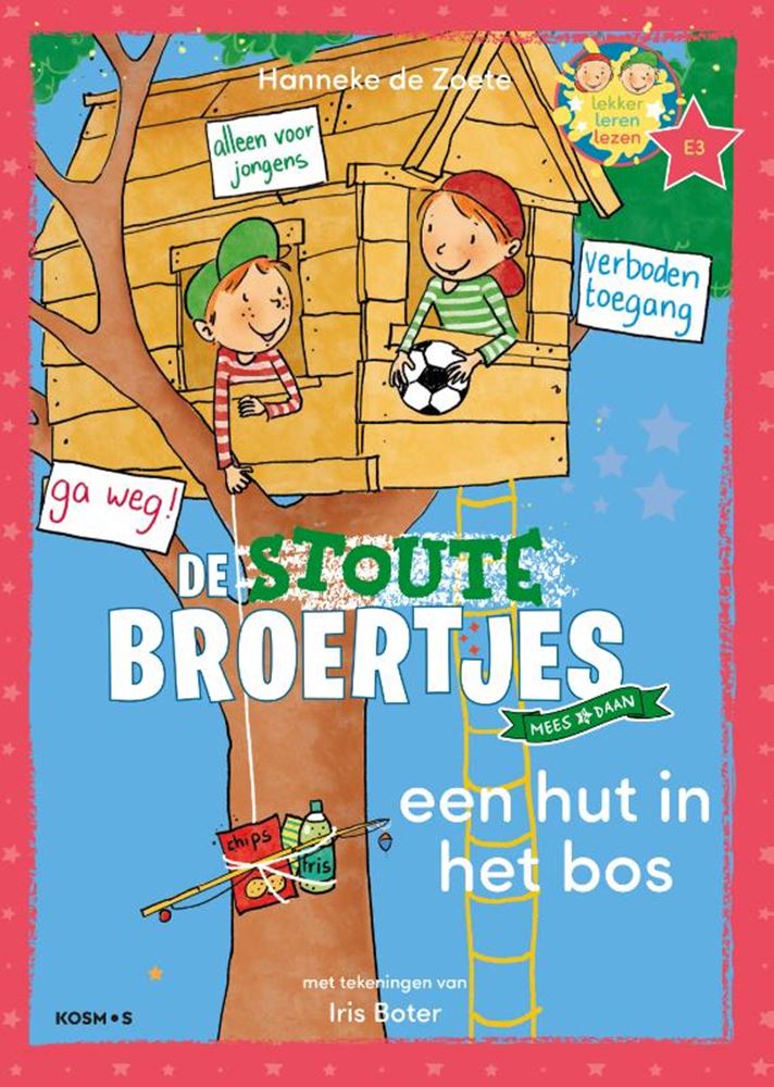 Centraal boekhuis zoete zusjes: een hut in het bos 5+