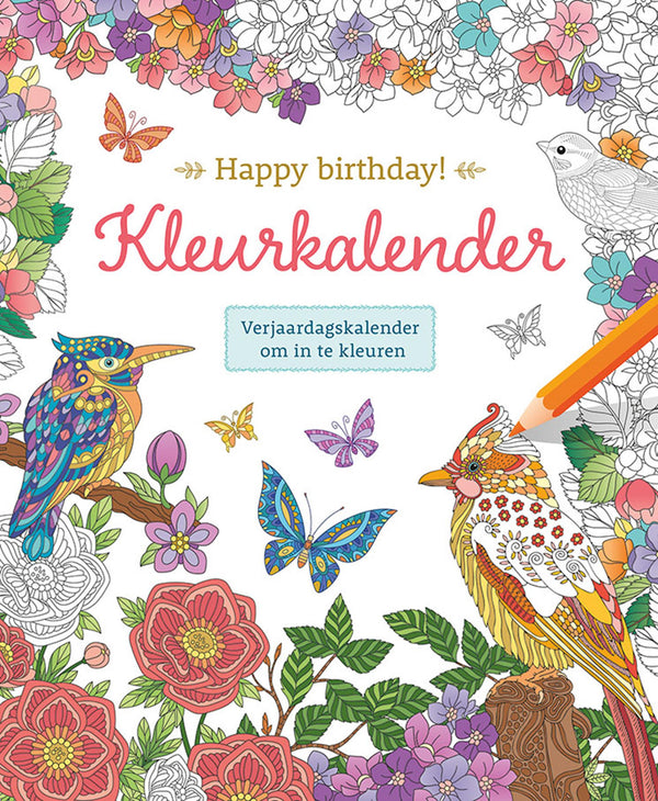 Deltas happy birthday! kleurkalender
