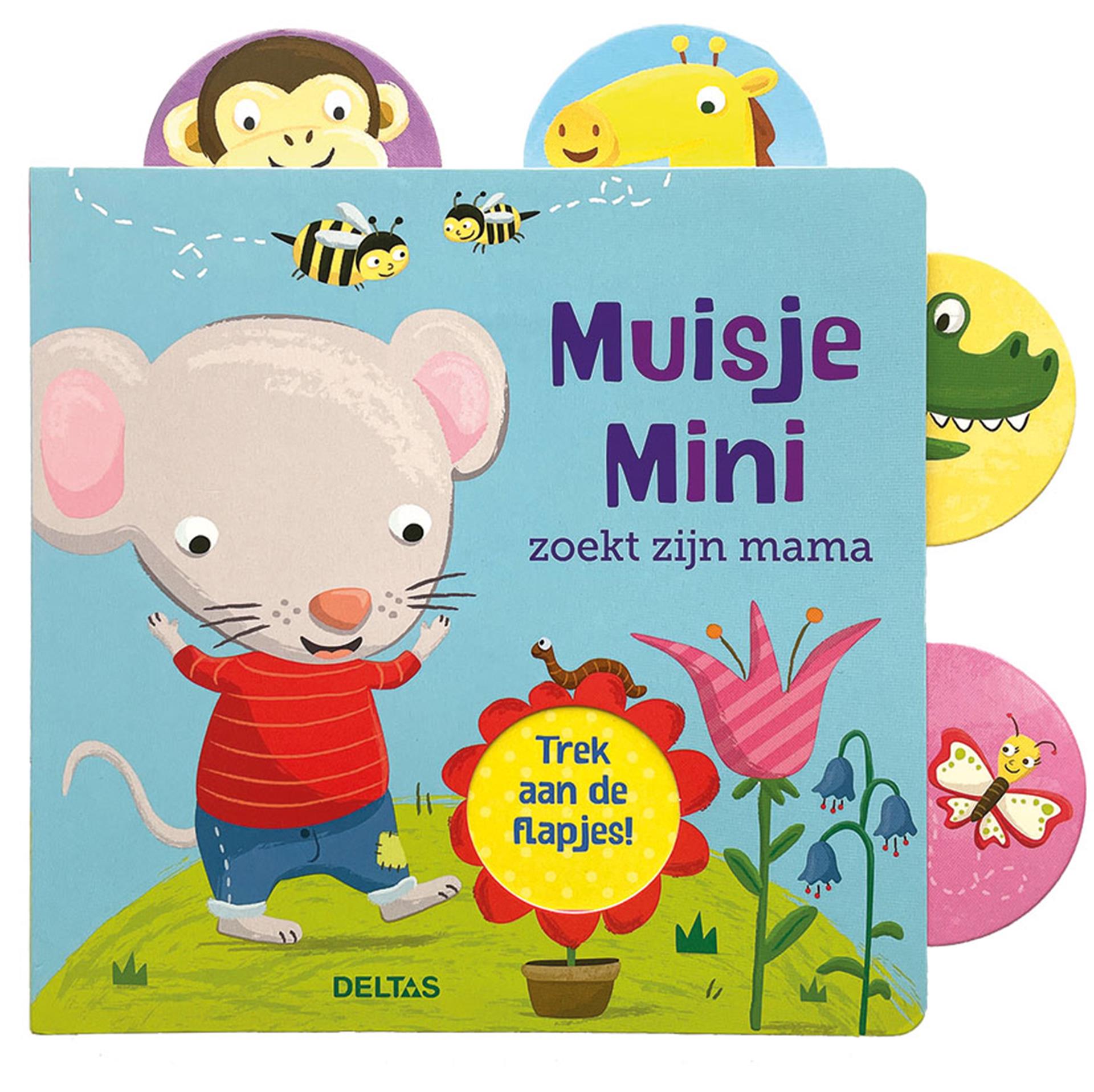 Deltas muisje mini zoekt zijn mama kartonboek
