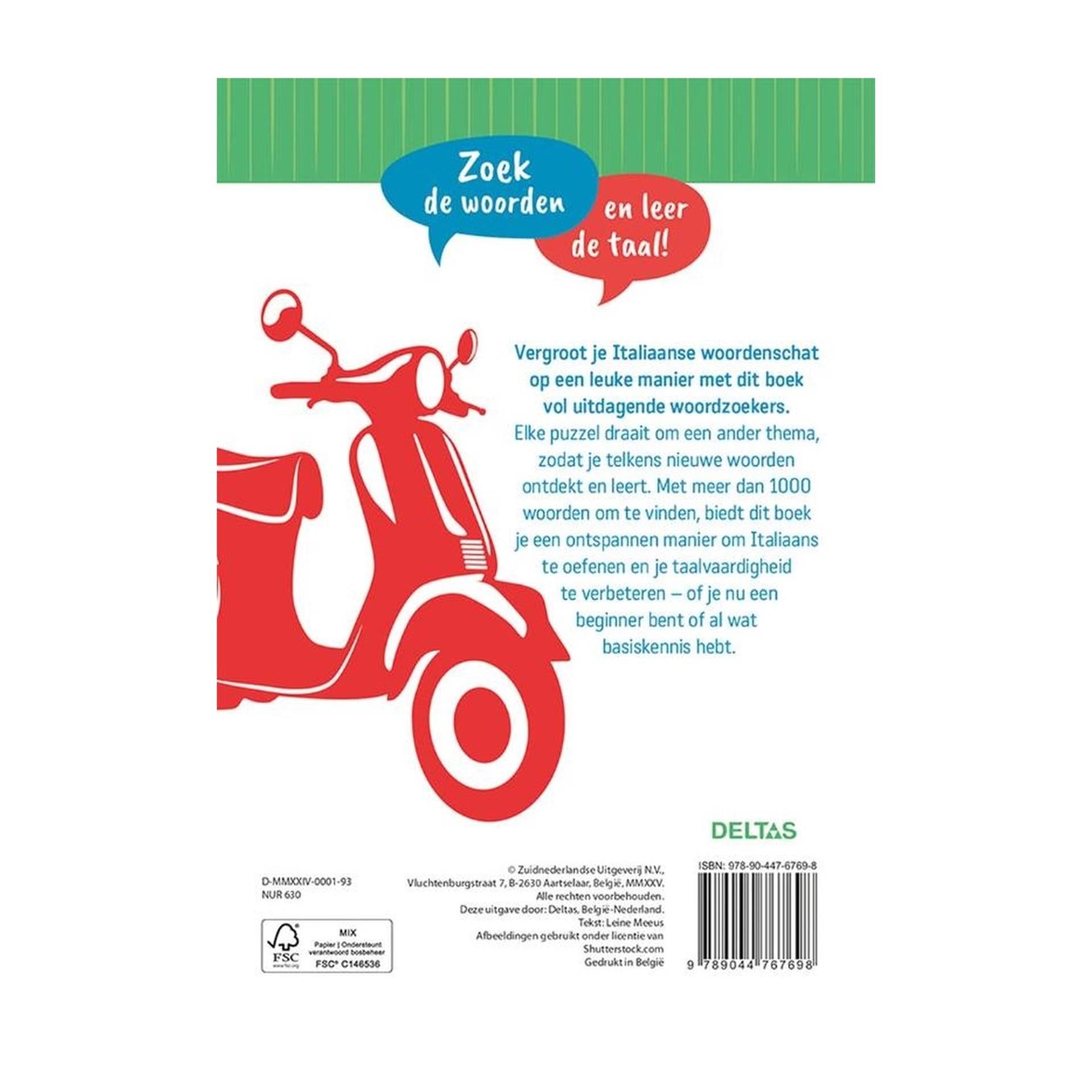 Deltas woordzoekers italiaans