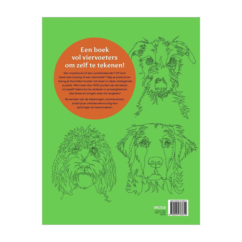 Deltas world of dogs tekenen van punt tot punt