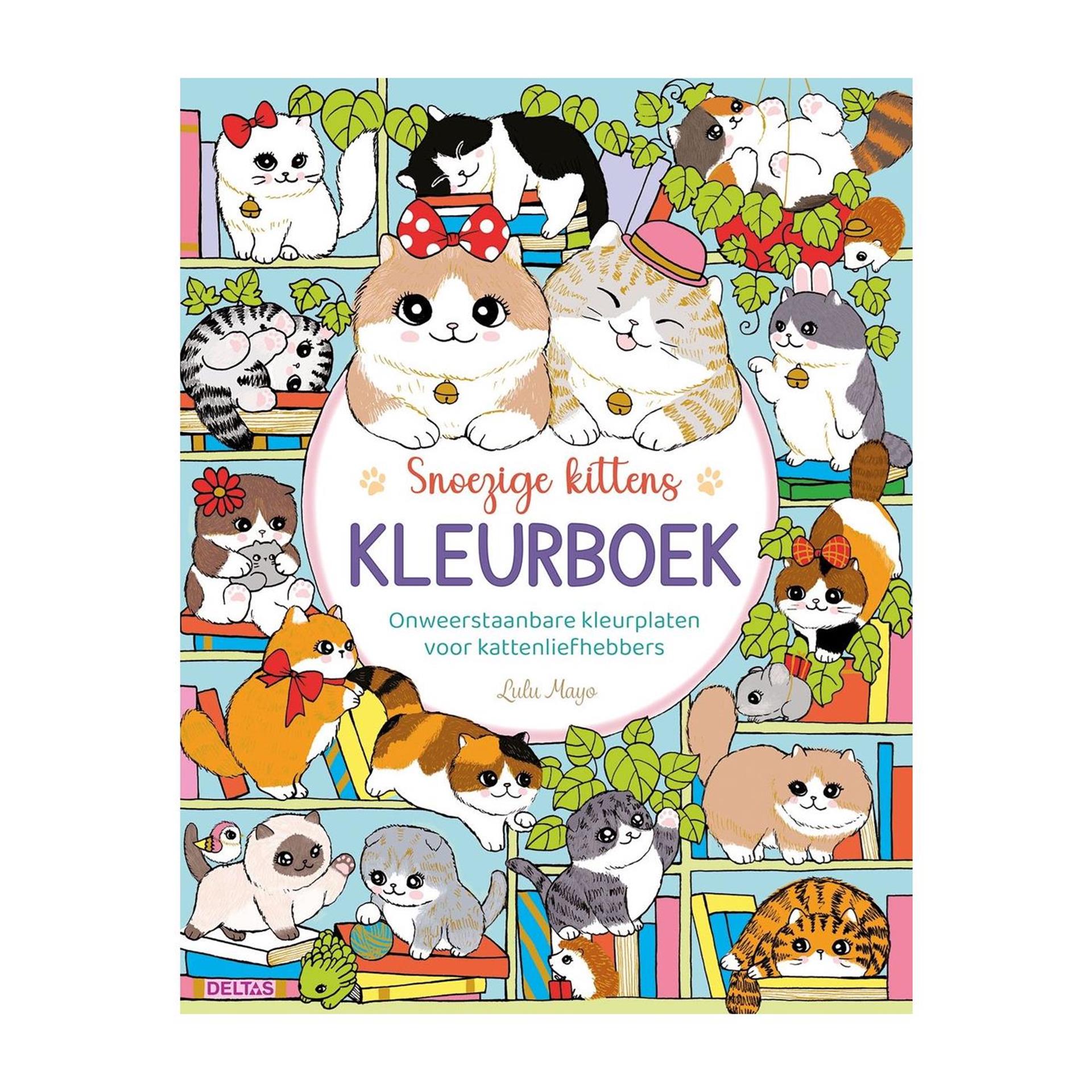 Deltas snoezige kittens kleurboek